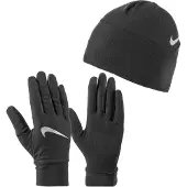Nike Set Bonnet et Gants Essential Running Femme