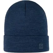 Buff Merino Heavyweight Beanie Bleu