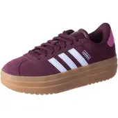 Adidas VL Court - Sneakers Enfant - Rouge - Pointure 37 1/3 - Maille/synthétique