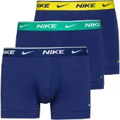 Nike Eday Trunk Boxers 3 Units Bleu L Homme