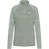Odlo Essential Ceramiwarm Half Zip Sweatshirt Vert M Femme