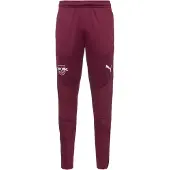 Puma Hommes, Bas de sport, Pantalon d'entraînement RBL (S), Rouge, Blanc