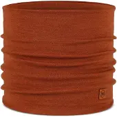 Buff Merino Heavyweight Neck Warmer Orange