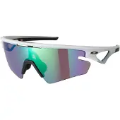 Oakley - Lunettes de soleil - Sphaera Slash Matte Vapor Prizm Road Jade - Blanc