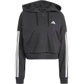 Adidas Essentials 3 Stripes French Terry Hoodie Noir S Femme