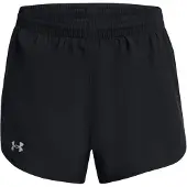 Under Armour Pantalon de sport 'Fly-By' noir / blanc