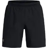 Under Armour Pantalon de sport 'Launch 7' gris / noir