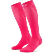 Cep Core Run Socks Tall 5.0, chaussettes de course, femme, rose