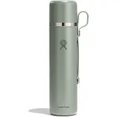 Hydroflask Bouteille isotherme avec tasse Hot Flask &amp; Cup Oat, 1064 ml