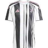 Adidas Maillot 'Juventus Turin 25/26' rose / noir / blanc