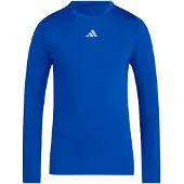 Adidas T-Shirt fonctionnel bleu roi / blanc