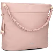 Zwei Sac bandoulière 'Perla' rose