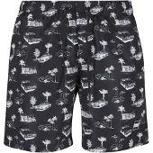 Urban Classics Shorts de bain gris / noir / blanc