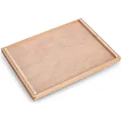 Zeller Couvercle de boîte en bois de hêtre, 40 x 30 cm