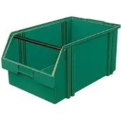 LA-KA-PE LA KA PE Bac à bec taille 1A vert longueur 500 / 450 x largeur 300 x hauteur 230mm en polystyrène empilable - LK1A