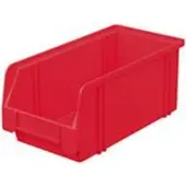LA-KA-PE LA KA PE Bac à bec taille 3A rouge longueur 290 / 245 x largeur 140 x hauteur 130mm en polystyrène empilable - LK3A