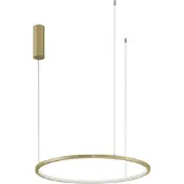 Nova Luce Suspension ronde Tarquin or Ø 60cm