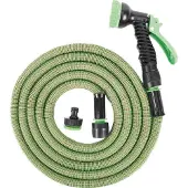 Floraworld Tuyau d'arrosage jusqu'à 20m Classic avec robinetterie plastique (20 m)