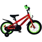 Volare Vélo enfant Rocky - Garçons - 14 pouces - Rouge