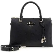 GUESS Sac à bandoulière 'Sac Bandoulière Dita Dome Satchel Black Logo' noir