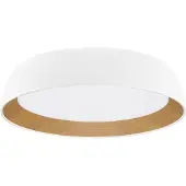 Nova Luce Plafonnier Sigi Ø 45cm blanc