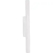 Nova Luce Paron - applique murale - 2,5 x 30 x 7 cm - 11W LED inclus - blanc sablé