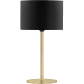 Nova Luce Sibnia - lampe de table - Ø 30 x 57,8 cm - laiton doré et noir