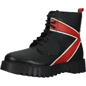 Kickers Bottines confortables à lacets pour femmes 910624-50 83 Noir