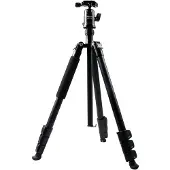 Fotopro S4 Pro + 42QP Aluminium Tripod (Métal), Trépied, Noir