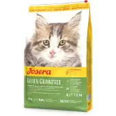 Josera Kitten GrainFree Croquettes pour chatons 10 kg + 2 boîtes de kitten mix 200 g GRATUITES