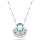 Swarovski Idyllia Collier Coquillage Bleu, (Métal , 45 cm)