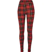 Urban Classics Leggings rouge / noir / blanc