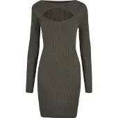 Urban Classics Robes en maille olive