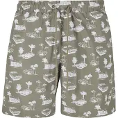 Urban Classics Pattern Swimming Shorts Gris 2XL Homme