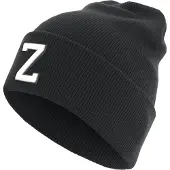 Flexfit Bonnet 'Letter' noir / blanc