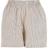 Urban Classics Pantalon beige / noir / blanc