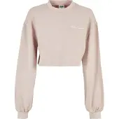 Urban Classics Sweat-shirt poudre / blanc