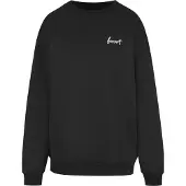Brandit Sweat-shirt 'Crewn. Carlsbad' noir / blanc