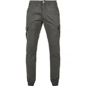 Urban Classics Pantalon cargo gris / gris foncé
