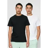 Urban Classics T-Shirt noir / blanc