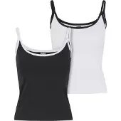 Urban Classics Haut noir / blanc