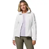 Columbia Veste en polaire fonctionnelle 'Fast Trek II' gris clair / blanc