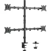 Equip Quad 17-32´´ Max 9kg Monitor Stand Argenté