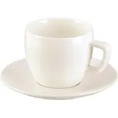 Tescoma Tasse à cappuccino CREMA, avec soucoupe, Tasse, Beige