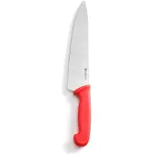 Hendi Couteau de cuisine , rouge, (L)385mm