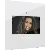 M-E Modern-Electronics ME VDV-1107 W - Station intérieure vidéo blanc (Funk, WiFi)