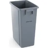 Hendi Abfalleimer schmal, 60L, Hellgrau, 455x315x(H)580mm