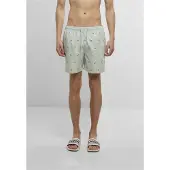 Urban Classics Shorts de bain bleu marine / menthe