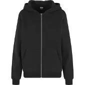 Urban Classics Fluffy Full Zip Sweatshirt Noir 3XL Femme