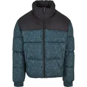 Urban Classics Veste d’hiver pétrole / jade / noir